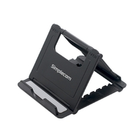 Simplecom CL092 Mini Foldable Phone Stand Adjustable Holder for Smartphone Tablet