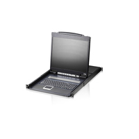 ATEN 19" 16 PORT LCD KVM 2YR