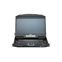 ATEN 18.5" SHORT DEPTH 4-PORT HDMI LCD KVM 2YR