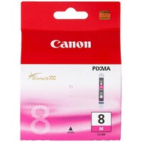 CLI8M MAGENTA INK CARTRIDGE IP4200430045005200 5300 MP500530600610800 810