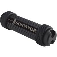 Corsair 32GB Survivor Stealth USB3.0 Flash Drive Aluminum Military Style Design Rugged Waterproof to 200m Vibration & Sock Resistant Windows Mac Linux