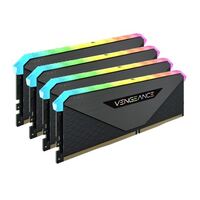 Corsair Vengeance RGB RT 128GB (4x32GB) DDR4 3200MHz C16 16-20-20-38 Black Heatspreader Desktop Gaming Memory for AMD Threadripper