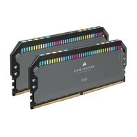 Corsair Dominator Platinum RGB 32GB (2x16GB) DDR5 UDIMM 5200Mhz C40 1.25V Black Desktop PC Gaming Memory for AMD Expo Ryzen 7000 Series