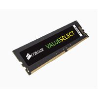 Corsair Value Select 8GB (1x8GB) DDR4 UDIMM 2666MHz 1.2V C18 288pin 18-18-18-43 Desktop PC Memory