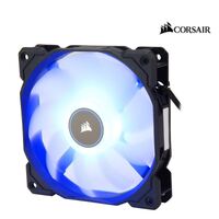 Corsair Air Flow 120mm Fan Low Noise Edition / Blue LED 3 PIN - Hydraulic Bearing, 1.43mm H2O. Superior cooling performance and LED illumination (LS)