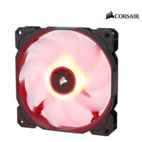 Corsair Air Flow 140mm Fan Low Noise Edition / Red LED 3 PIN - Hydraulic Bearing, 1.43mm H2O. Superior cooling performance and LED illumination (LS)