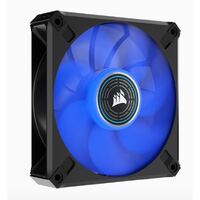 Corsair ML ELITE Series, ML120 LED ELITE, 120mm Magnetic Levitation Blue LED Fan with AirGuide, Single Pack