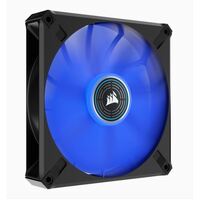 Corsair ML ELITE Series, ML140 LED ELITE, 140mm Magnetic Levitation Blue LED Fan with AirGuide, Single Pack