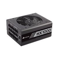 Corsair 1000W HX 80+ Platinum Fully Modular 135mm FAN, ATX Power Supply, PSU, 10 Years Warranty