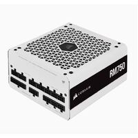 Corsair 750W 2021 RM 80+ Gold Fully Modular 140mm FAN ATX Power Supply, PSU, 10 Years Warranty - White