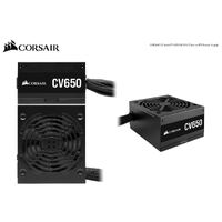 Corsair 650W CV650, 80+ Bronze Certified, up to 88% Efficiency, 125mm Compact Design, EPS 8PIN x 2, PCI-E x 2, ATX Power Supply, PSU (LS)