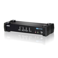 ATEN 4 PORT USB 2.0 DVI KVMP SWITCH 2YR