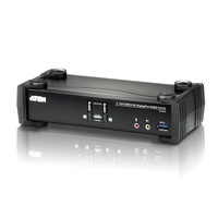 ATEN 2 PORT USB 3.0 4K DISPLAYPORT KVMP SWITCH 2YR