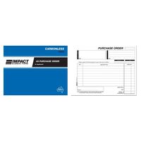 Purchase Order Book Carbonless Impact A5 Duplicate CS470