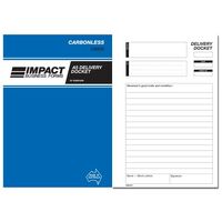 Delivery Docket Book Impact Upright Triplicate 210mm x 145mm CS535 