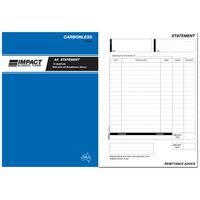 Statement Book Impact With Remittance Advice A4 Carbonless Duplicate CS640