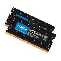 CRUCIAL 32GB (16GBx2 KIT) DDR5 NOTEBOOK MEMORY, PC5-38400, 4800MHz, UNRANKED, LIFE WTY