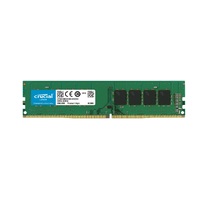 CRUCIAL 32GB DDR4 DESKTOP MEMORY, PC4-25600, 2666MHz, DRx8, LIFE WTY