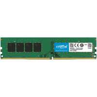 CRUCIAL 32GB DDR4 DESKTOP MEMORY, PC4-25600, 3200MHz, DRx8, LIFE WTY