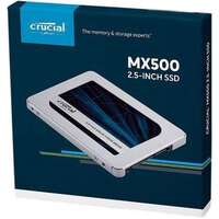 CRUCIAL MX500 500GB, 2.5" INTERNAL SATA SSD, 560R/510W MB/s, 5YR WTY