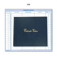 Visitors Book Corporate Visitors Book Zions CVB Hardcover 