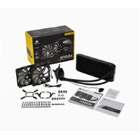 Corsair H100x - 240mm Radiator, Dual 120mm PWM Fans, Liquid CPU Cooler. 5 Years Warranty Intel 1200, 115x, 2011/2066, AMD 3/4 (LS) > CFCW-H100IE