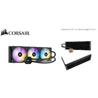 Corsair H170i Elite CAPELLIX 420mm Radiator, 3x ML140 RGB Fans, Ultra Bright RGB, Commander Pro controller. ICUE, Liquid Cooling, 5 Yrs Warranty.