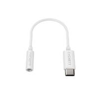 Cygnett Essentials USB-C Audio Adapter - White (CY2867PCCPD), 3.5mm Headphones to USB-C Connection, Wide-Ranging Compatibility