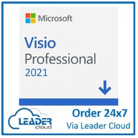 MICROSOFT VISIO PROFESSIONAL 2021 - (ESD) ELECTRONIC LICENSE