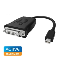 Simplecom DA102 Active MiniDP to DVI Adapter (Thunderbolt and Eyefinity Compatible)