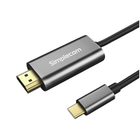 Simplecom DA321 USB-C Type C to HDMI Cable 1.8M (6ft) 4K@30Hz