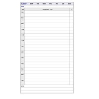 Diary Refill Dayplanner Desk Organiser Daily Non Dated DK1015