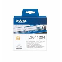 Brother Label White Multi Purpose Return Address 17mm x 54mm 400 OFFICE SUPPLIES>Labels Per Roll DK11204
