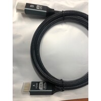 4K DisplayPort to HDMI 1m Cable - Male to Male