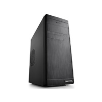 Deepcool Wave V2 Micro-ATX PC Case 390x217x435mm, 0.5mm Thick Black Panels, GPU Up To 320mm, 1xUSB3/2xUSB2