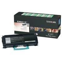 LEXMARK BLACK RETURN PROGRAM TONER YIELD 3500 PAGES FOR E260 E360 E460