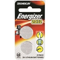 Battery Energizer Lithium ECR2032BS2 Card of 2