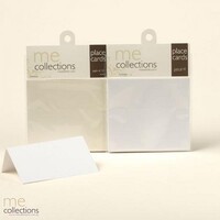 Place Card Plain Cream E346 Pack 10