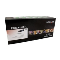 E460X11P BLACK TONER YIELD 15K PAGES FOR E460