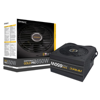 Antec EA PRO 650w 80+ Gold, Semi-Modular, 1x EPS 8PIN, 120mm Silence Fan, Japanese Caps, ATX Power Supply, PSU, 7 Years Warranty (LS)