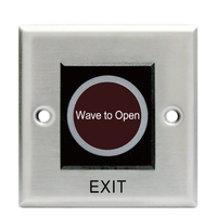 EXIT BUTTON TOUCH FREE INFRARED SENSOR