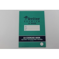 Exercise Book A4 14mm Dotted Thirds 48 Page Writer Premium EB6509 Pack 20