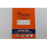 Writing Book 330 x 245mm 24mm Dotted Thirds 64 Page Writer Premium EB6519 Pack 20