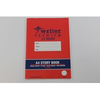 Story Book Writer Premium EB6527 330mm x 240mm 64 Page Plain / 12mm Ruled Pack 20 