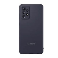 Samsung Galaxy A72 (6.7') Silicone Cover - Black (EF-PA725TBEGWW), Silky Smooth And Stylish, Slender Form, Serious Safeguarding