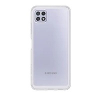 Samsung Galaxy A22 5G (6.6') Soft Clear Cover - Transparent (EF-QA226TTEGWW), Sleek & Subtle, Battles against Bumps & Scratches, Durable