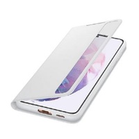 Samsung Galaxy S21+ 5G Smart Clear View Cover - Light Gray (EF-ZG996CJEGWW), Cutting-Edge Design,Easy Control At A Tap, keeps your phone clean