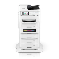 EPSON EM-C8101 - 25PPM A3 COLOUR MULTIFUNCTION PRINTER  3X500SHT TRAY  STAND BUNDLE