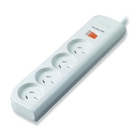 BELKIN 4 OUTLET SURGE PROTECTOR WITH 1M CORD, ECONOMICAL, 2YR WTY