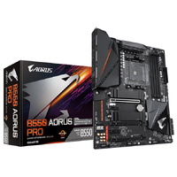 GIGABYTE B550 AORUS PRO MB, 4xDDR4, 6xSATA, 2xM.2, USB-C, ATX, 3YR